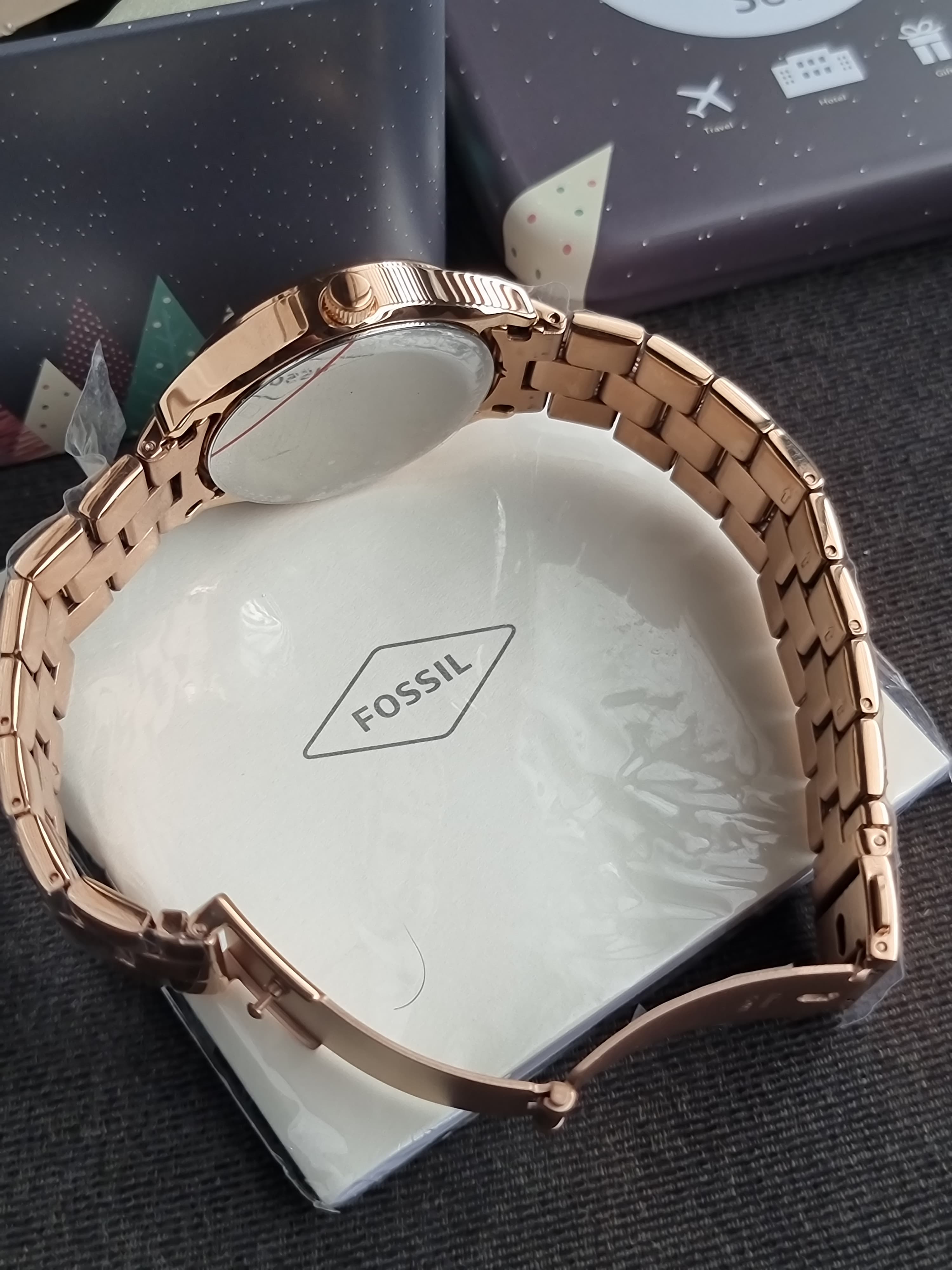 Fossil Modern Sophisticate Multifunction Rose Gold-Tone36mm Stainless Steel Watch - BQ1561