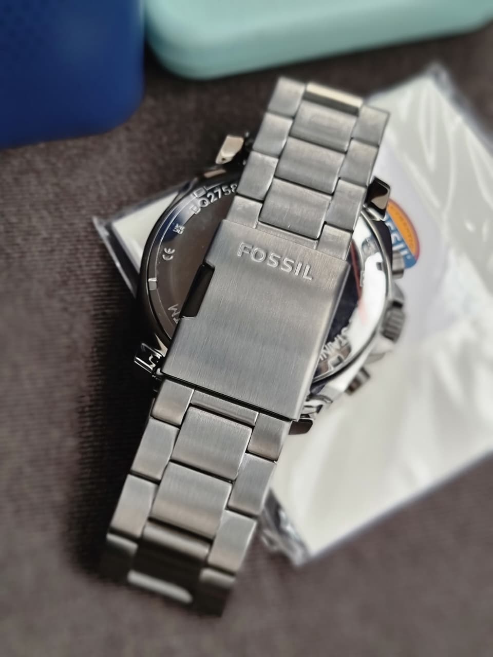 Fossil Privateer Chronograph Smoke 48mm Stainless Steel Watch - BQ2758