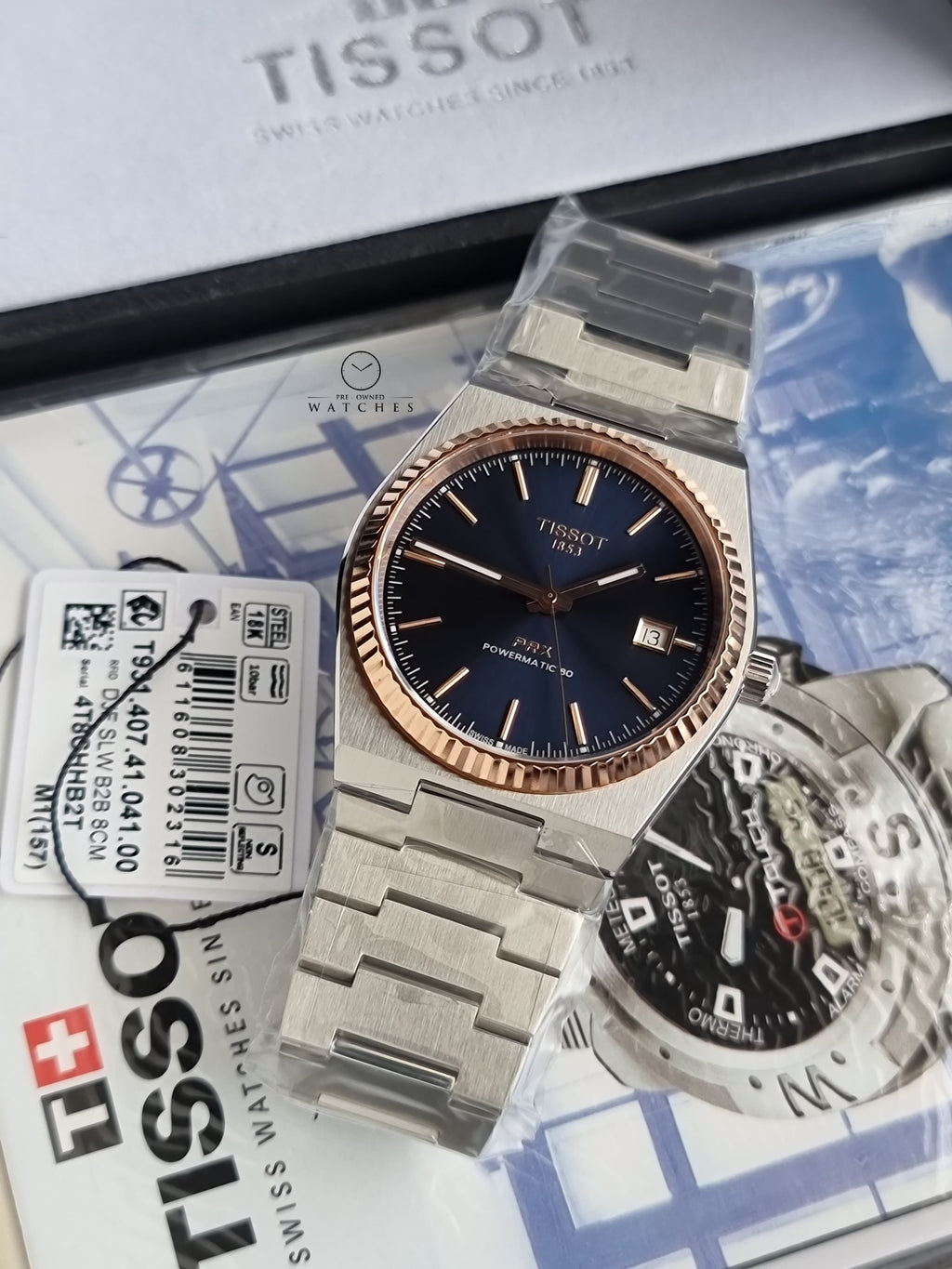 TISSOT PRX Powermatic 80 Men's Steel Watch T931.407.41.041.00