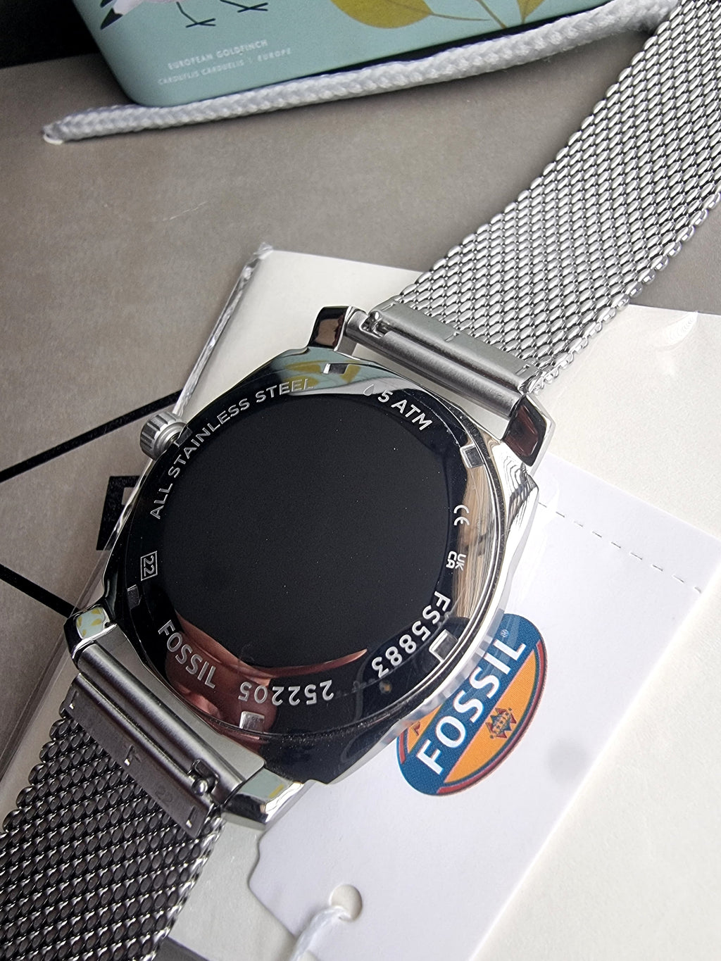 Fossil Analog Men's Watch Stainless Steel Bracelet - FS5883(with out tag)