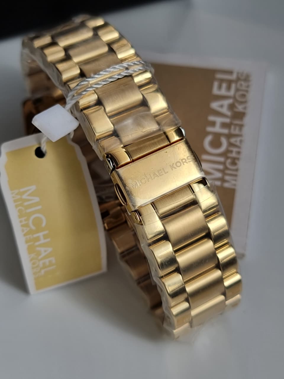 Michael Kors Unisex Chronograph Quartz Stainless Steel Champagne Dial 40mm Watch MK5605