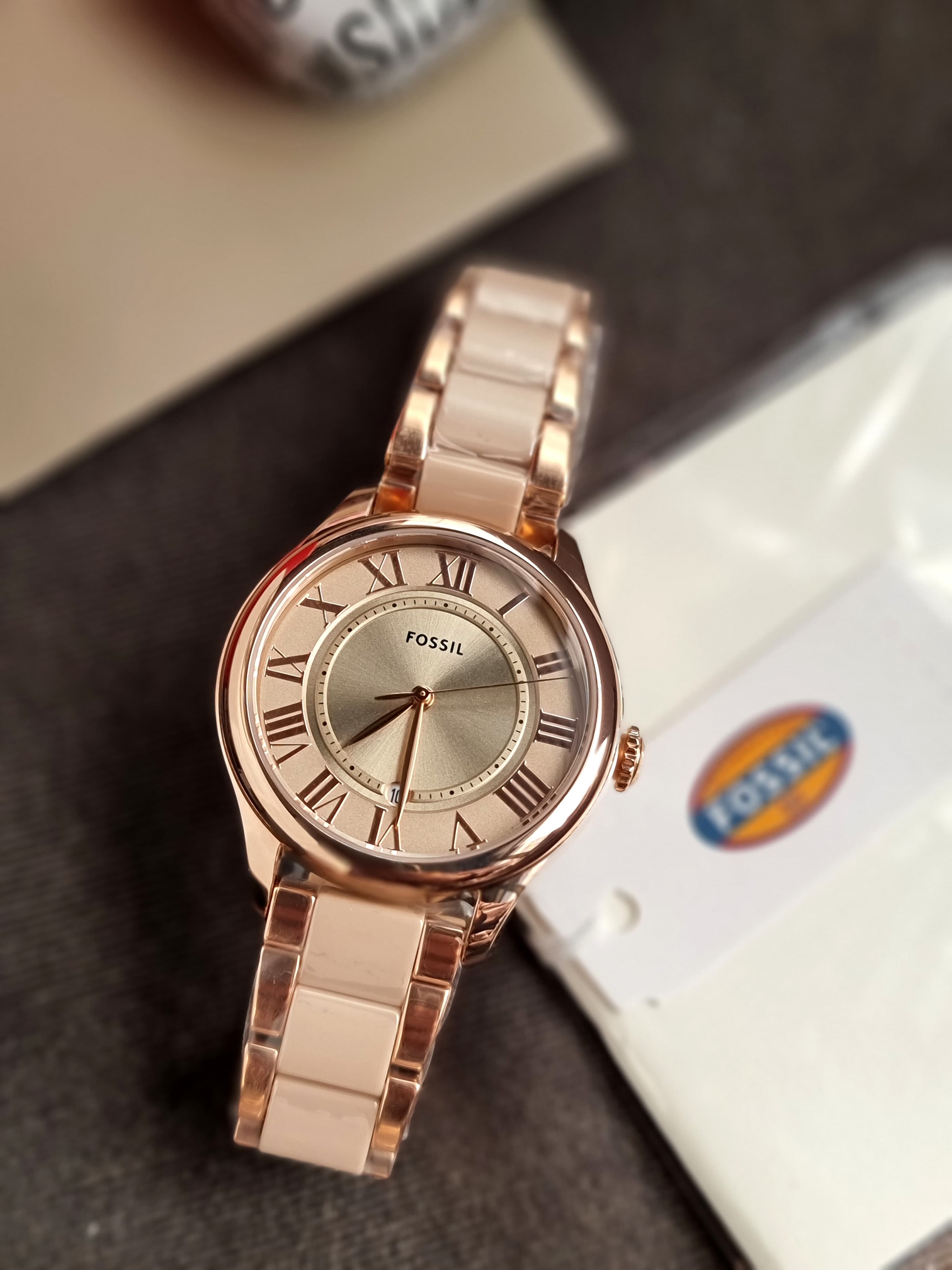 Fossil Gilmore Rose Gold Watch CE1133