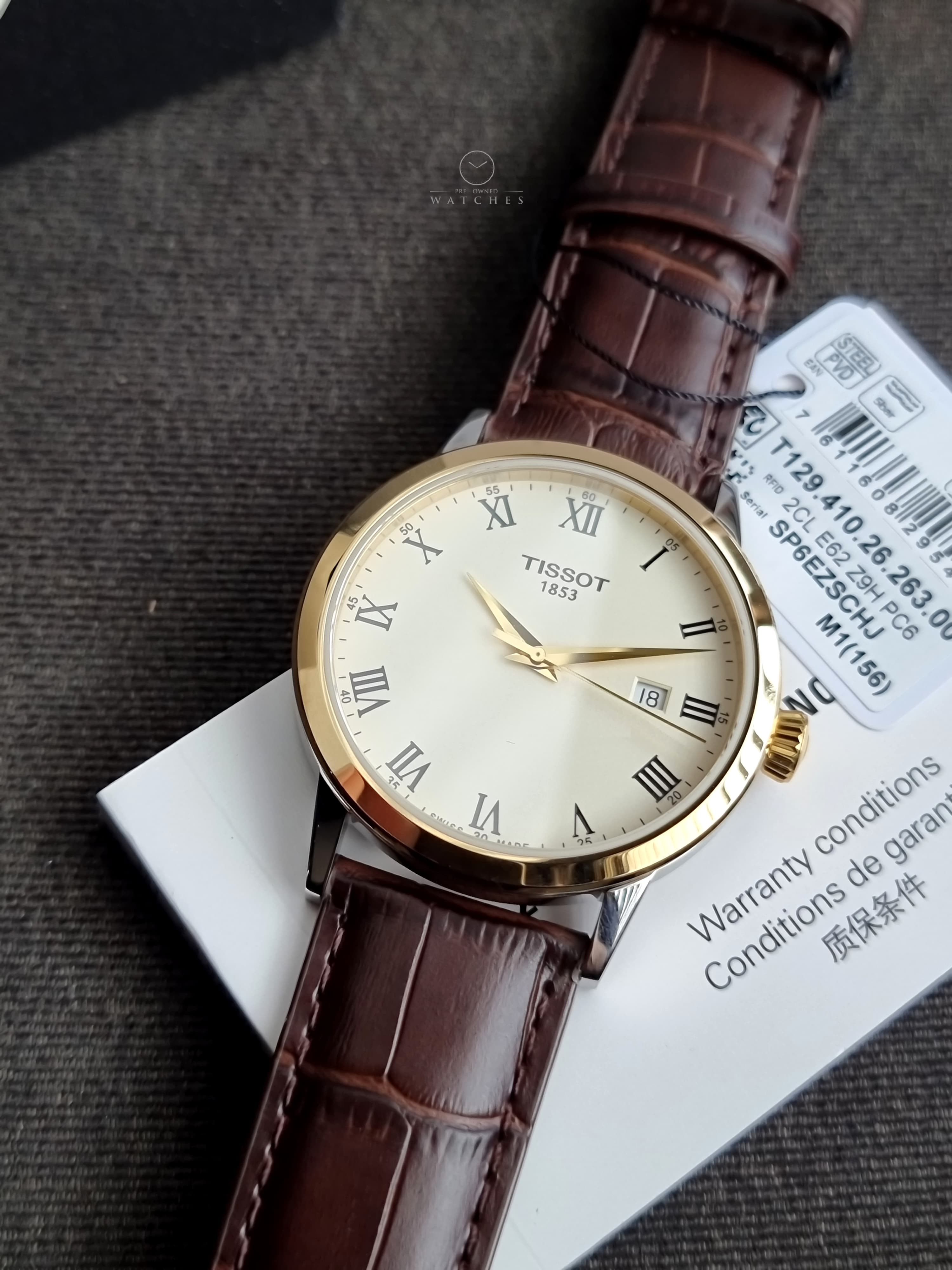 Tissot T-Classic 42mm Quartz Men's Watch       T129.410.26.263.00
