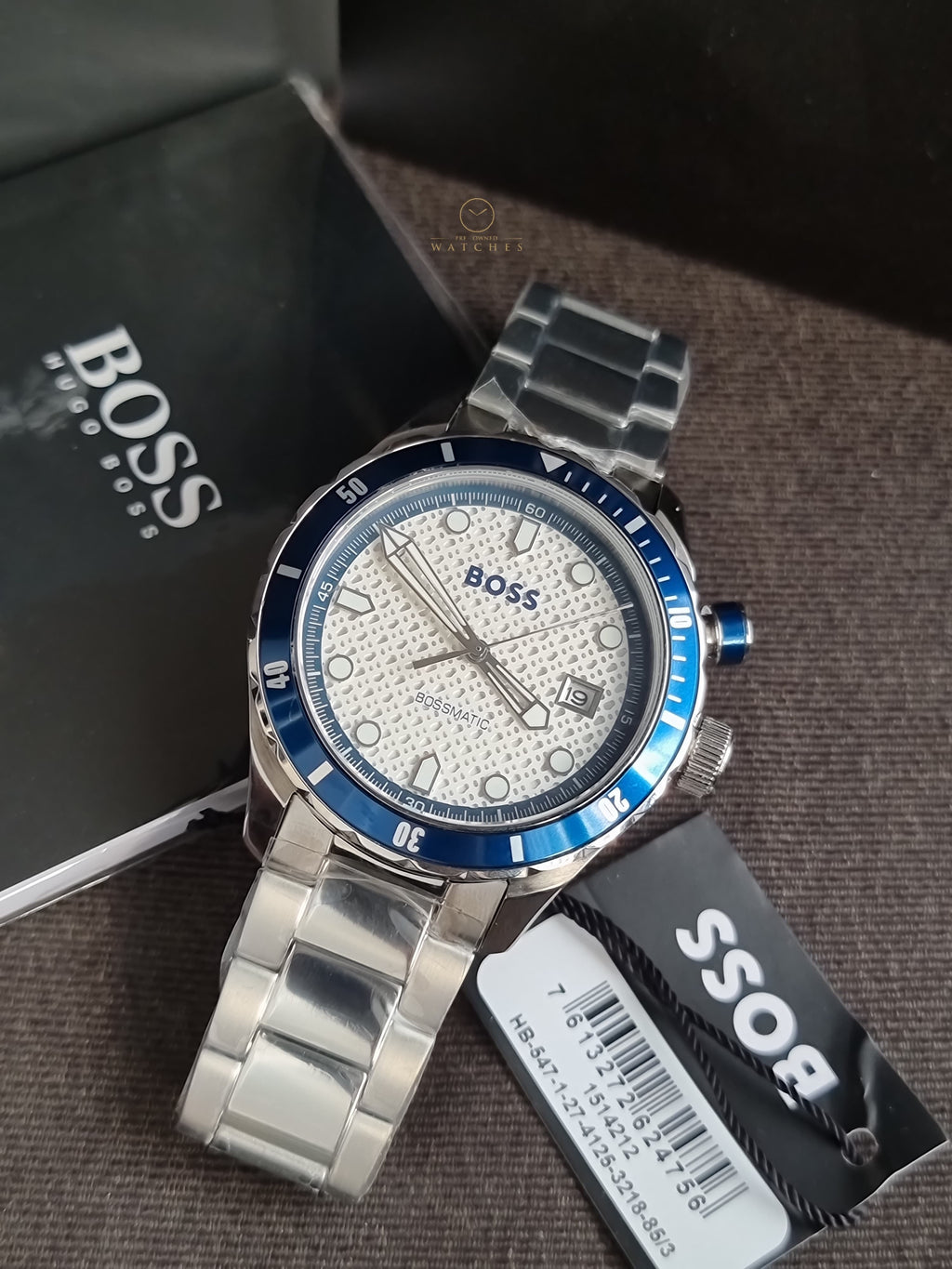 Hugo Boss Bossmatic 42mm Automatic Men's Watch 1514212