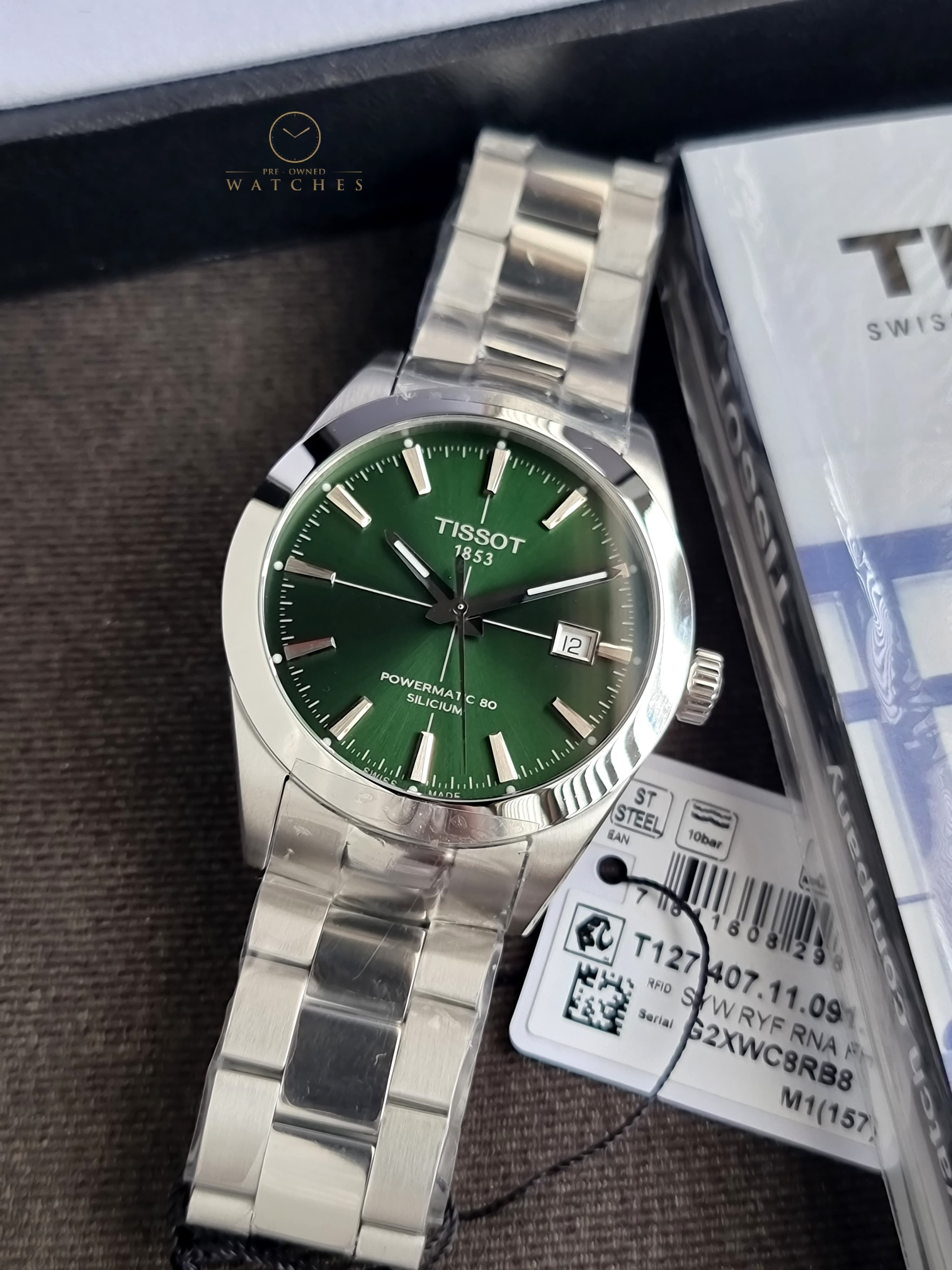 Tissot Gentleman Powermatic 80 Silicum Men's Watch
T127.407.11.091.01
