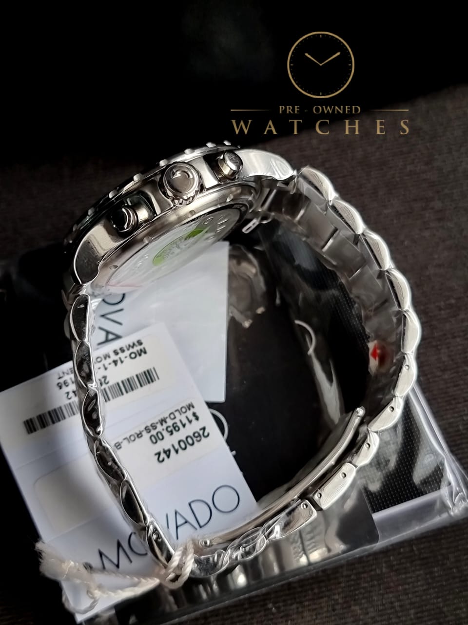 Movado Series 800 Men's Watch 42mm Stainless Steel 2600142