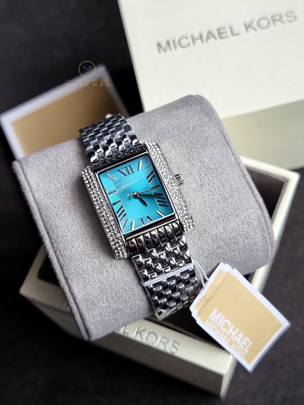 Michael Kors Emery Mk4829 Three-Hand Stainless Steel 27mm Women's Watch