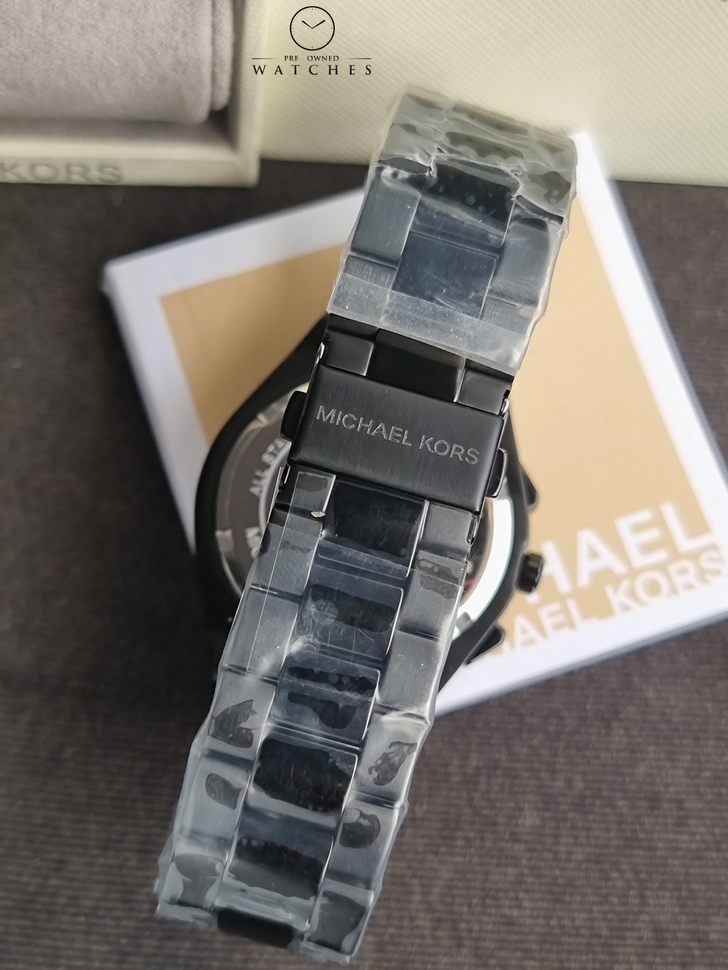 Michael Kors Lennox Chronograph Quartz Black Dial Watch
MK9146