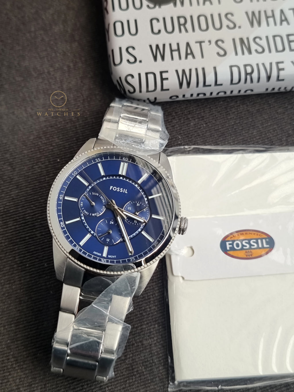 Fossil
Pearson Multifunction Quartz Blue Dial Men's Watch
FS6134