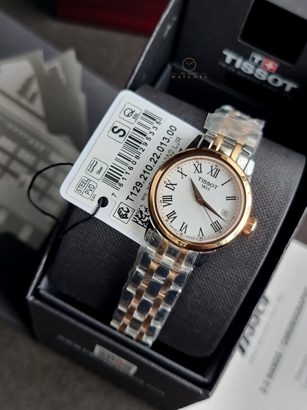 Tissot Classic Dream Stainless Steel Dress Women’s Watch 
T129.210.22.013.00