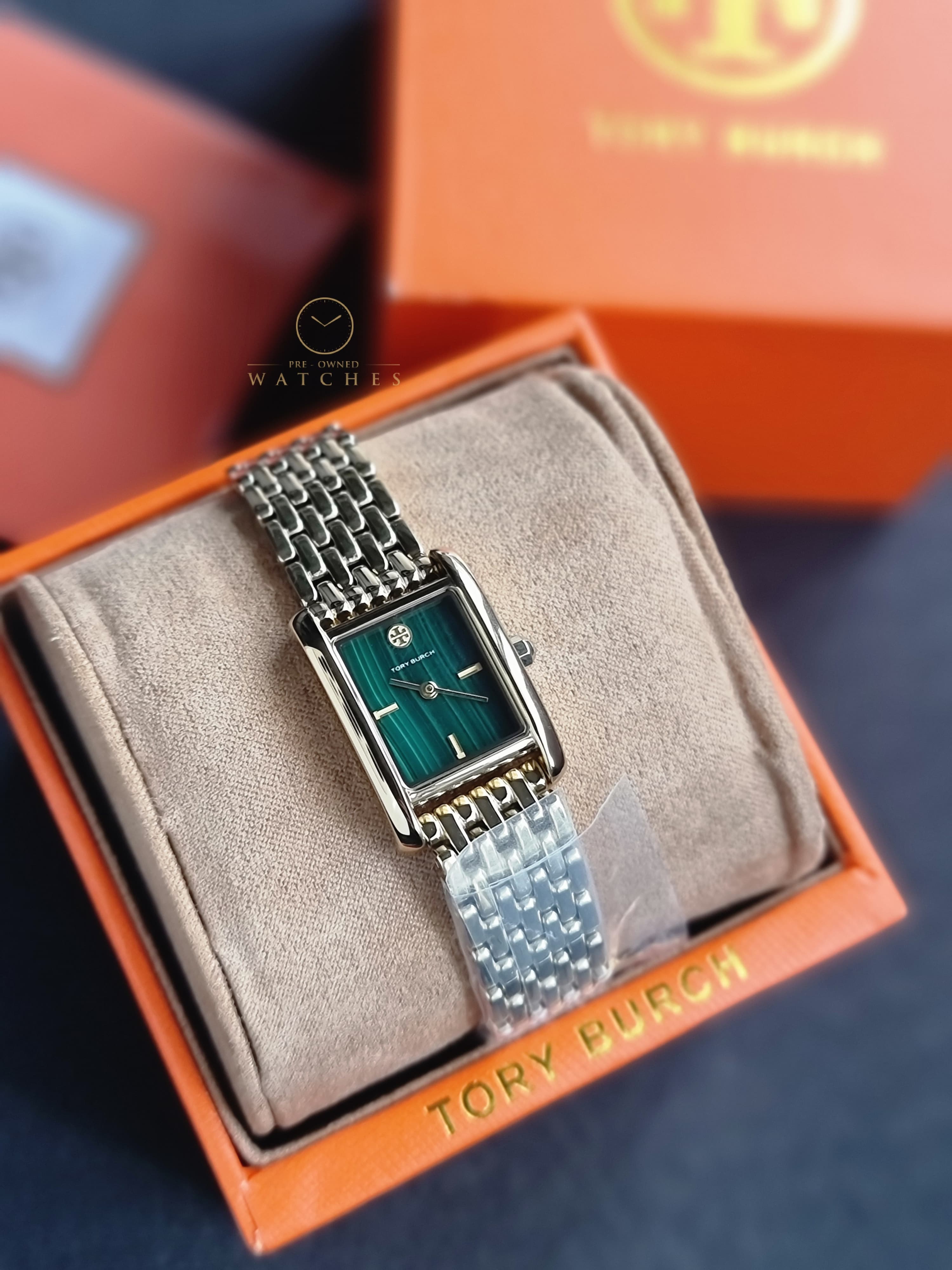 Tory Burch Women's Eleanor Mini Stainless Steel Bracelet Watch TBW1085