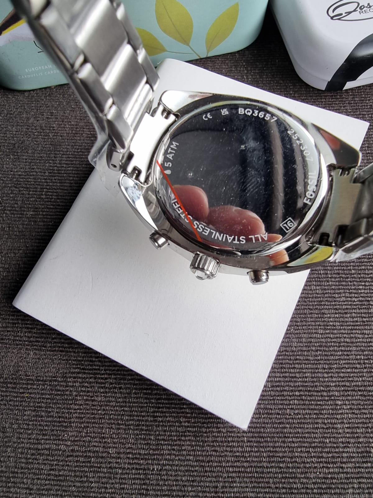 FS Vale Chronograph Quartz Crystal Silver 34mm Dial Ladies Watch
BQ3657