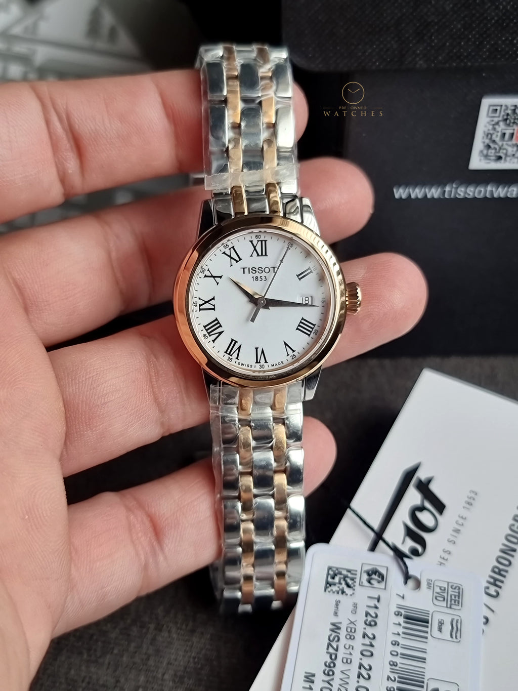 Tissot Classic Dream Stainless Steel Dress Women’s Watch 
T129.210.22.013.00