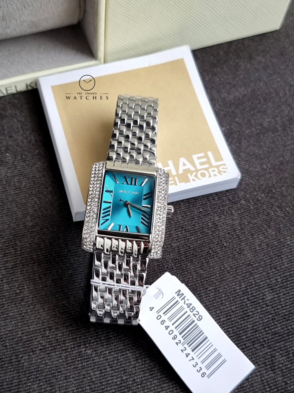 Michael Kors Emery Mk4829 Three-Hand Stainless Steel 27mm Women's Watch