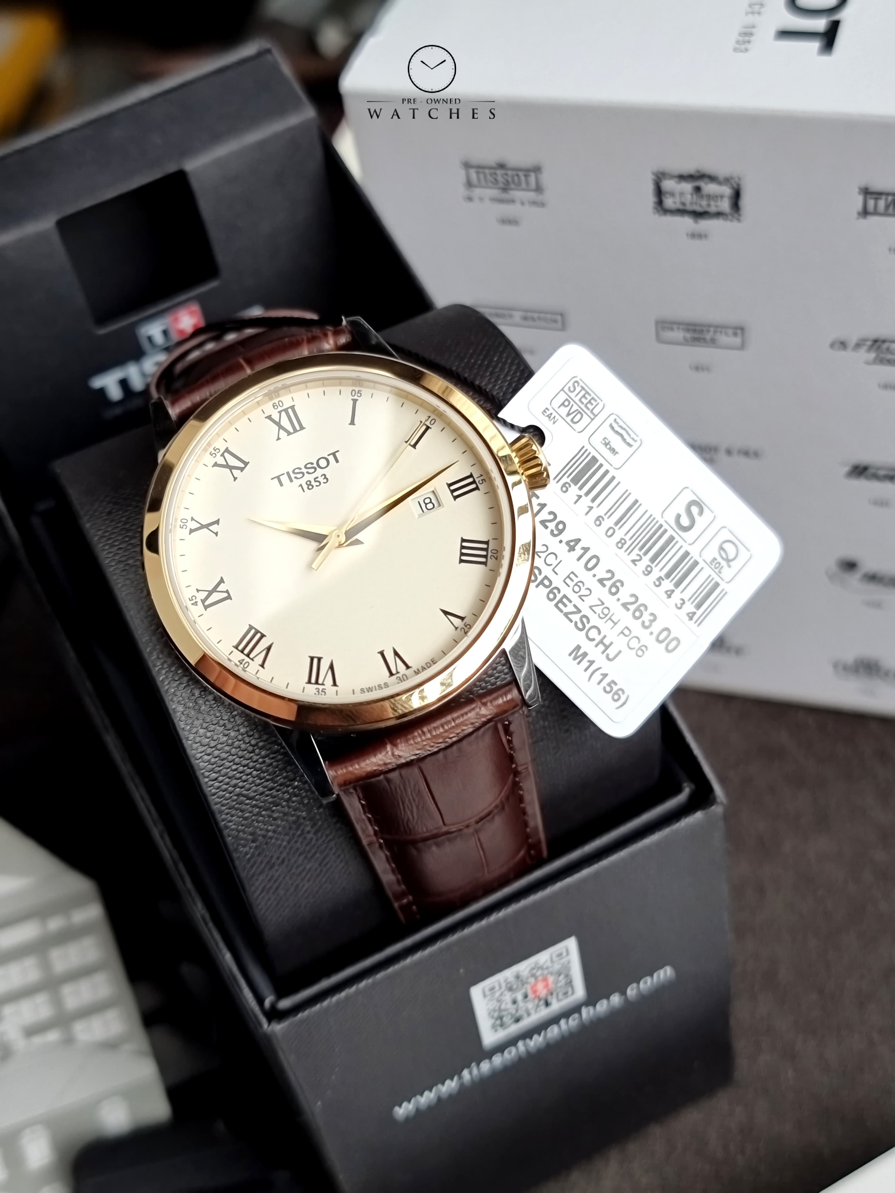 Tissot T-Classic 42mm Quartz Men's Watch       T129.410.26.263.00
