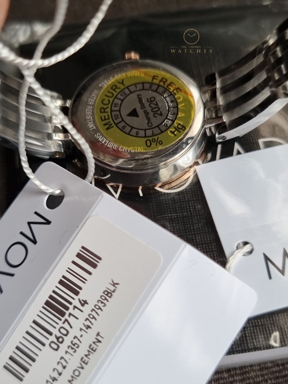 Movado
Esperanza White Mother of Pearl Dial Ladies Watch 0607114