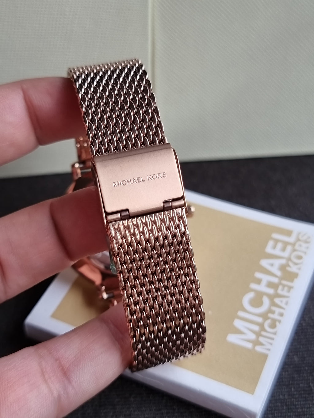 Michael Kors Pyper Three-Hand Rose Gold-Tone Stainless Steel 38mm Women's Watch-MK4340