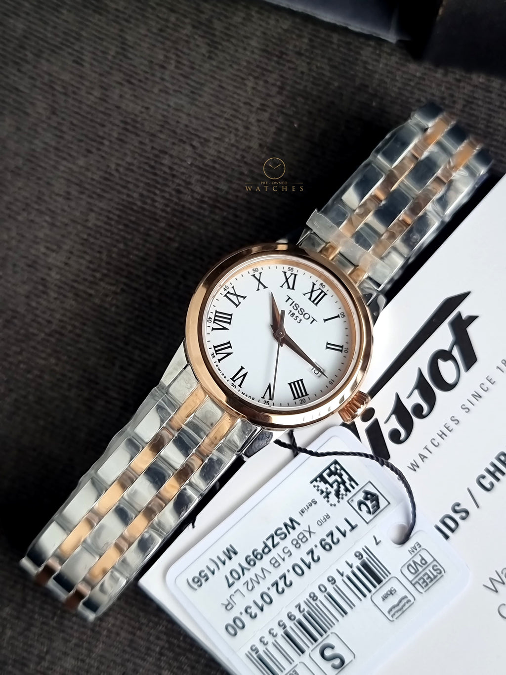 Tissot Classic Dream Stainless Steel Dress Women’s Watch 
T129.210.22.013.00