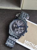 Michael Kors Men’s Quartz Stainless Steel Blue Dial 44mm Watch MK8480