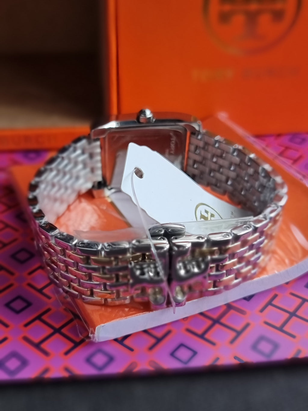Tory Burch TBW1070 Women's Eleanor Stainless Steel Bracelet Watch