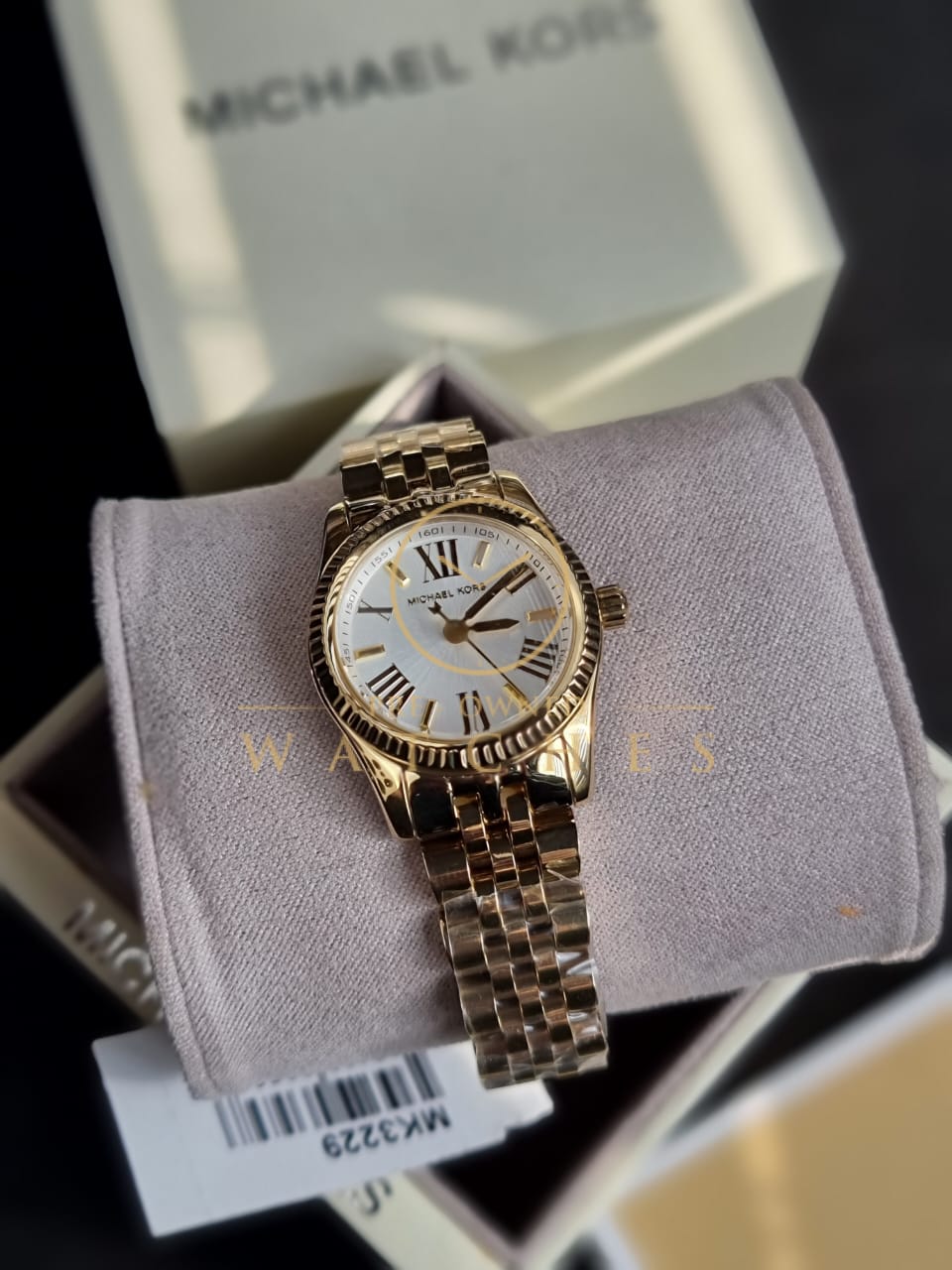 Michael Kors Women’s Quartz Stainless Steel Gold 26mm Watch MK3229