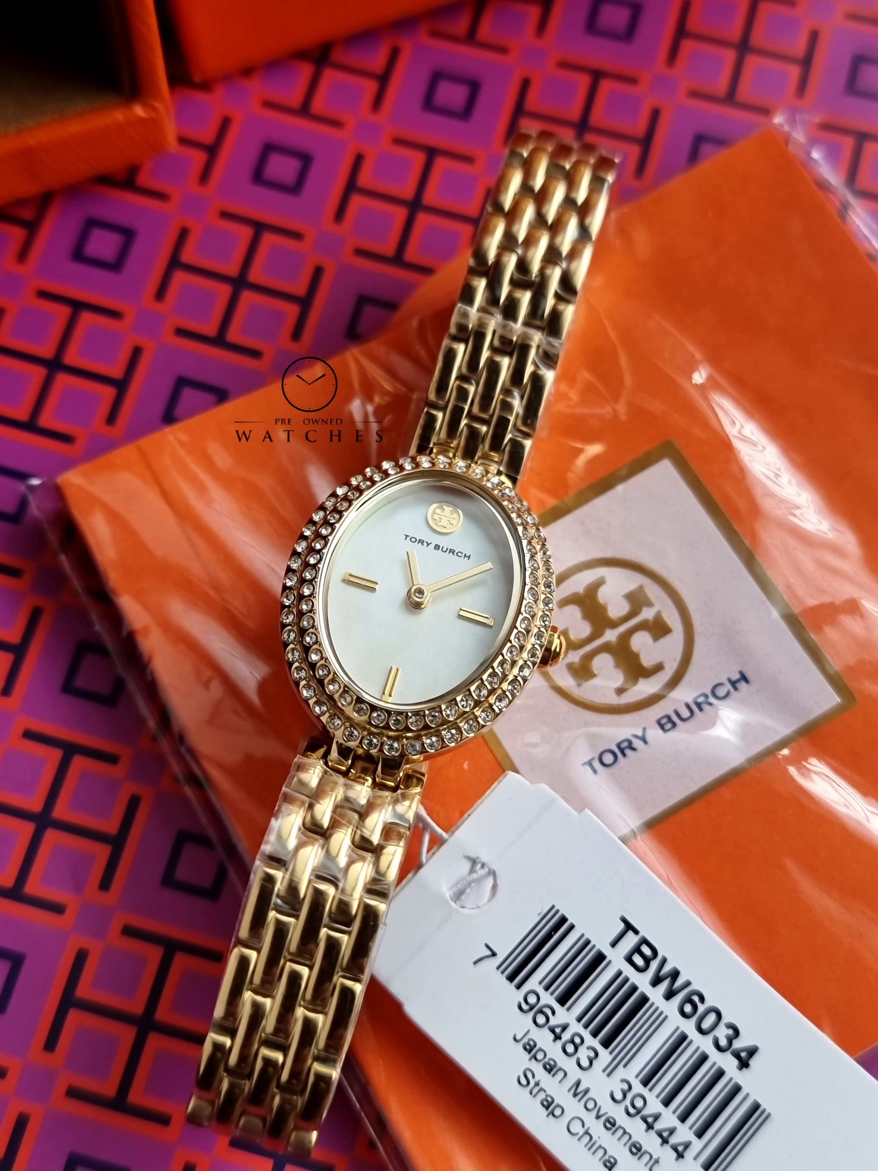 Tory Burch TBW6034 Gold Steel Women's Watch