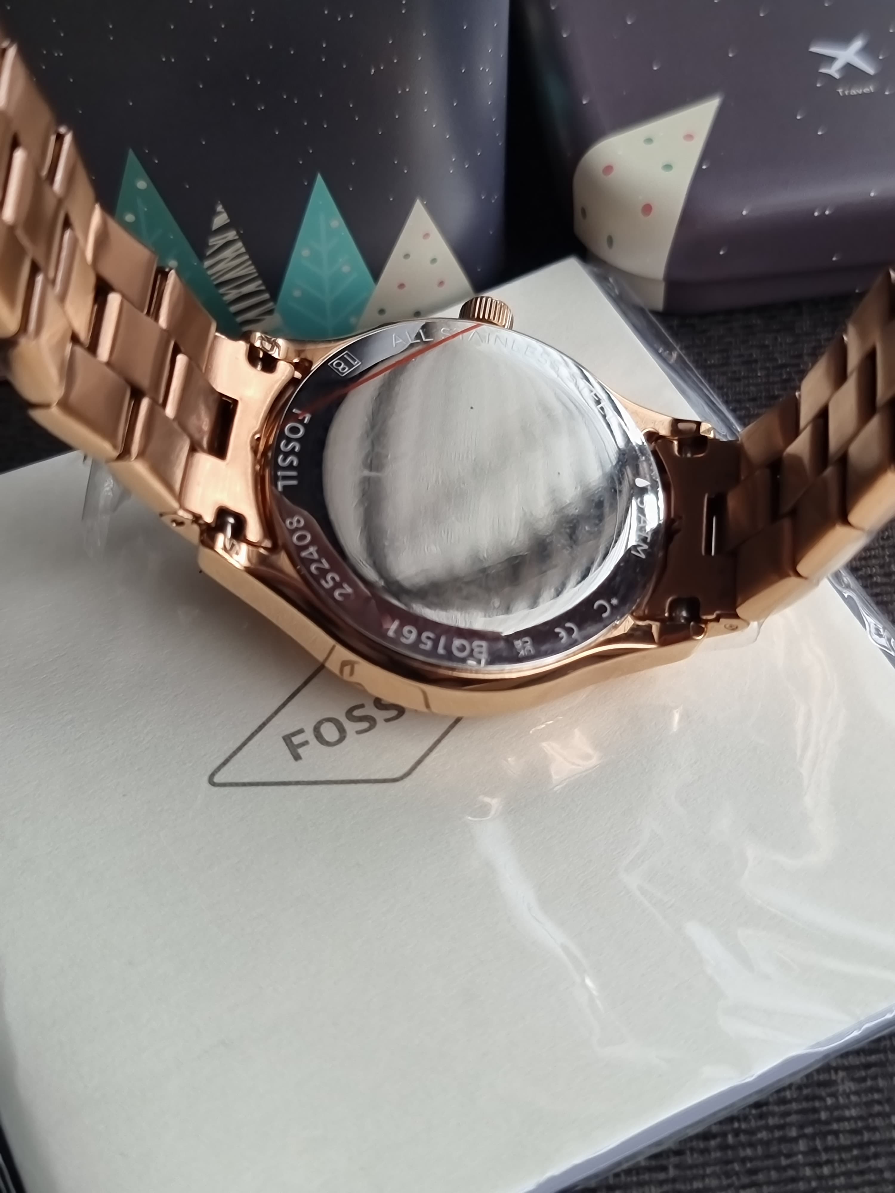 Fossil Modern Sophisticate Multifunction Rose Gold-Tone36mm Stainless Steel Watch - BQ1561