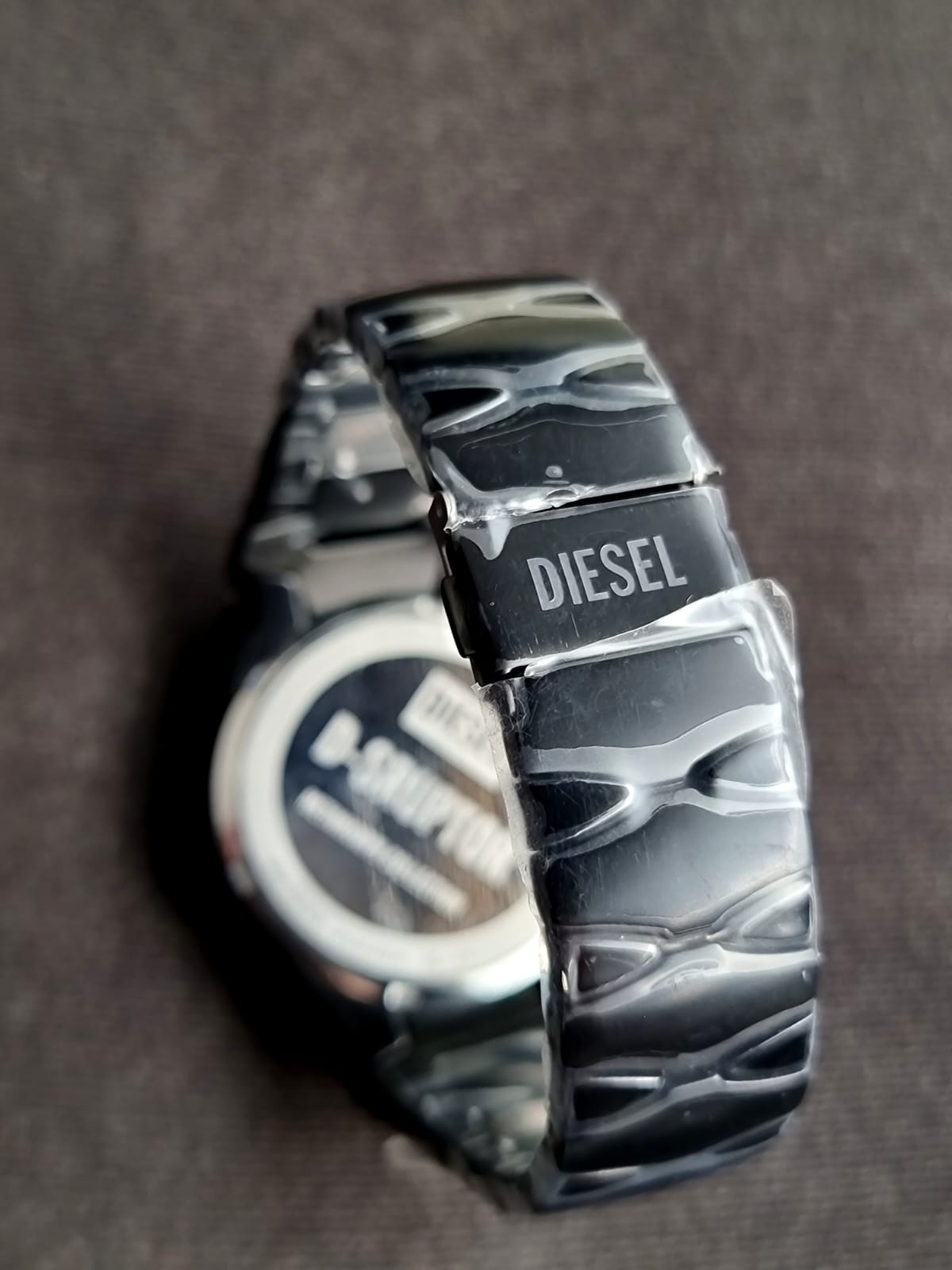 Diesel D-Sruptor Three-Hand DZ2213 Black Stainless Steel Watch