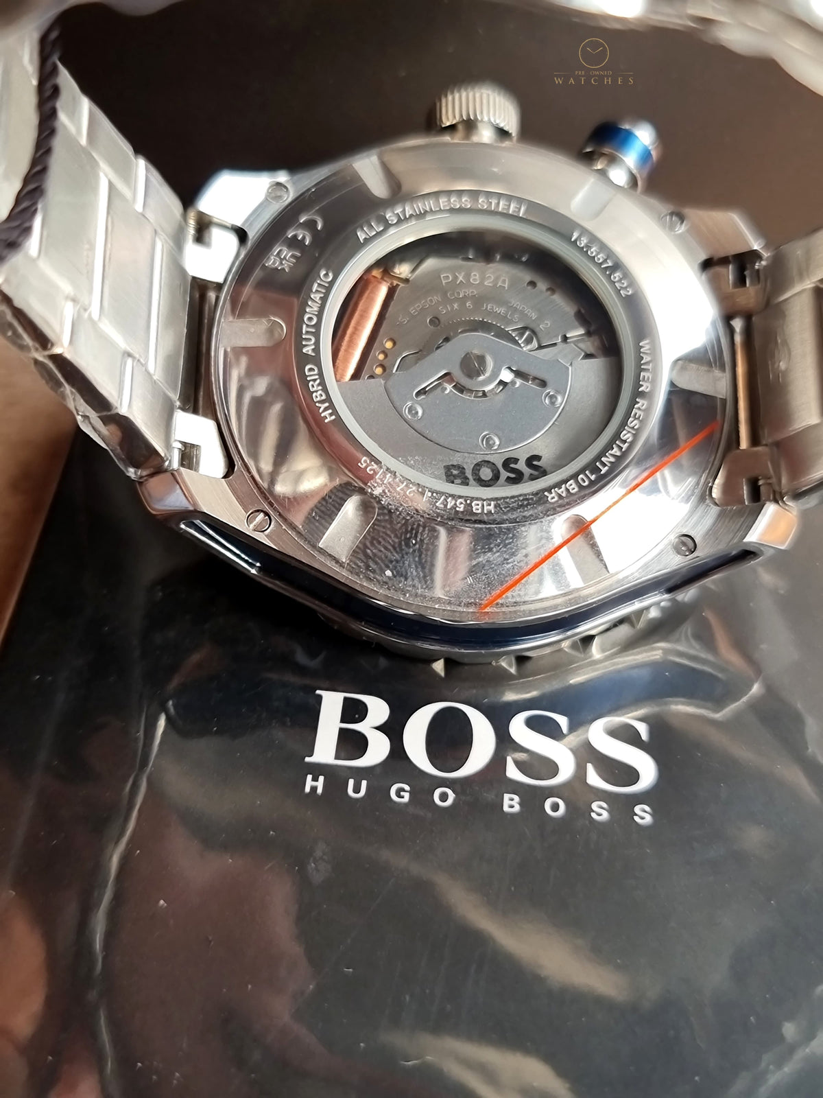 Hugo Boss Bossmatic 42mm Automatic Men's Watch 1514212