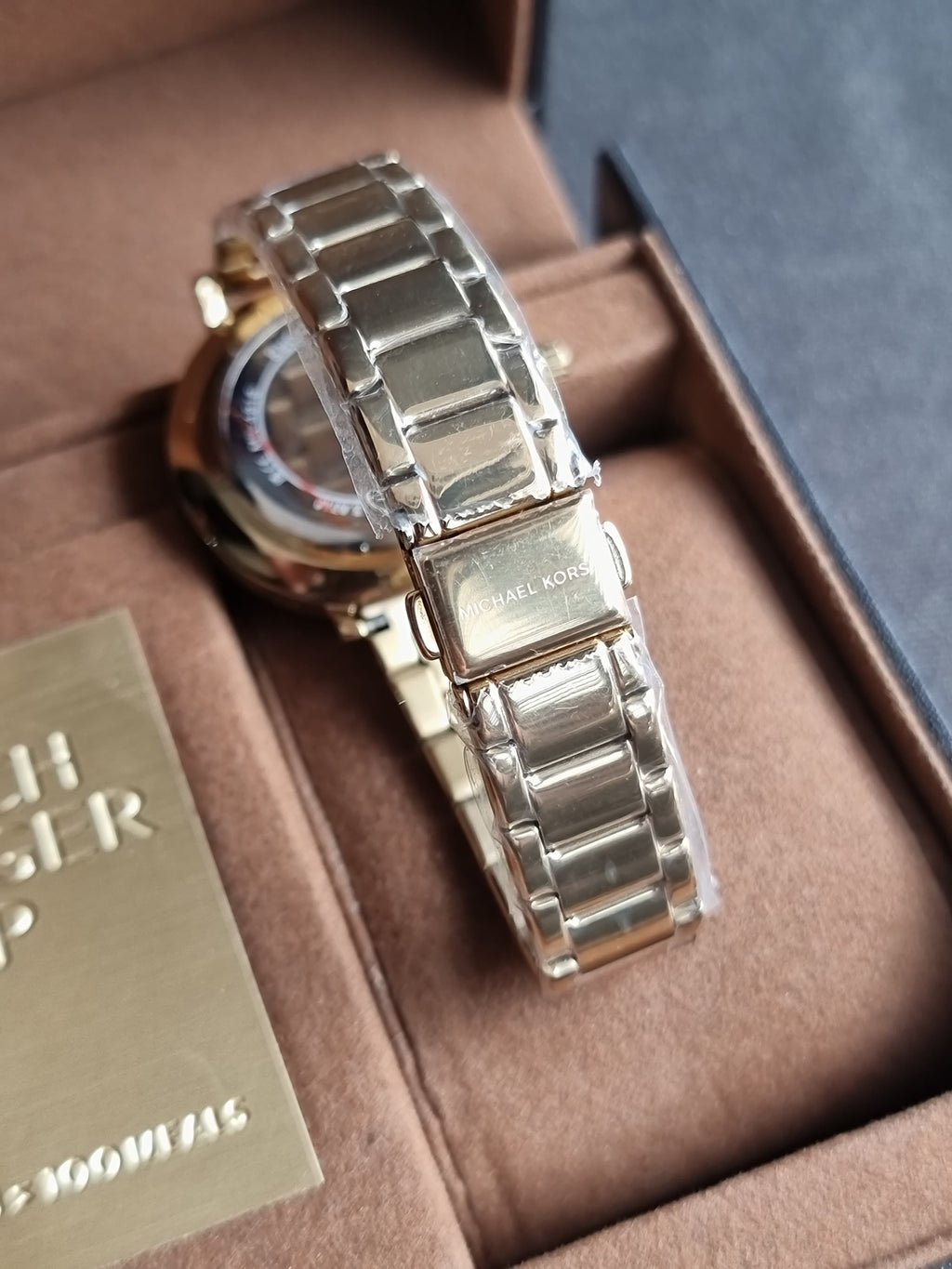 Michael Kors Pyper Quartz Crystal Black Dial Ladies Watch Mk4916