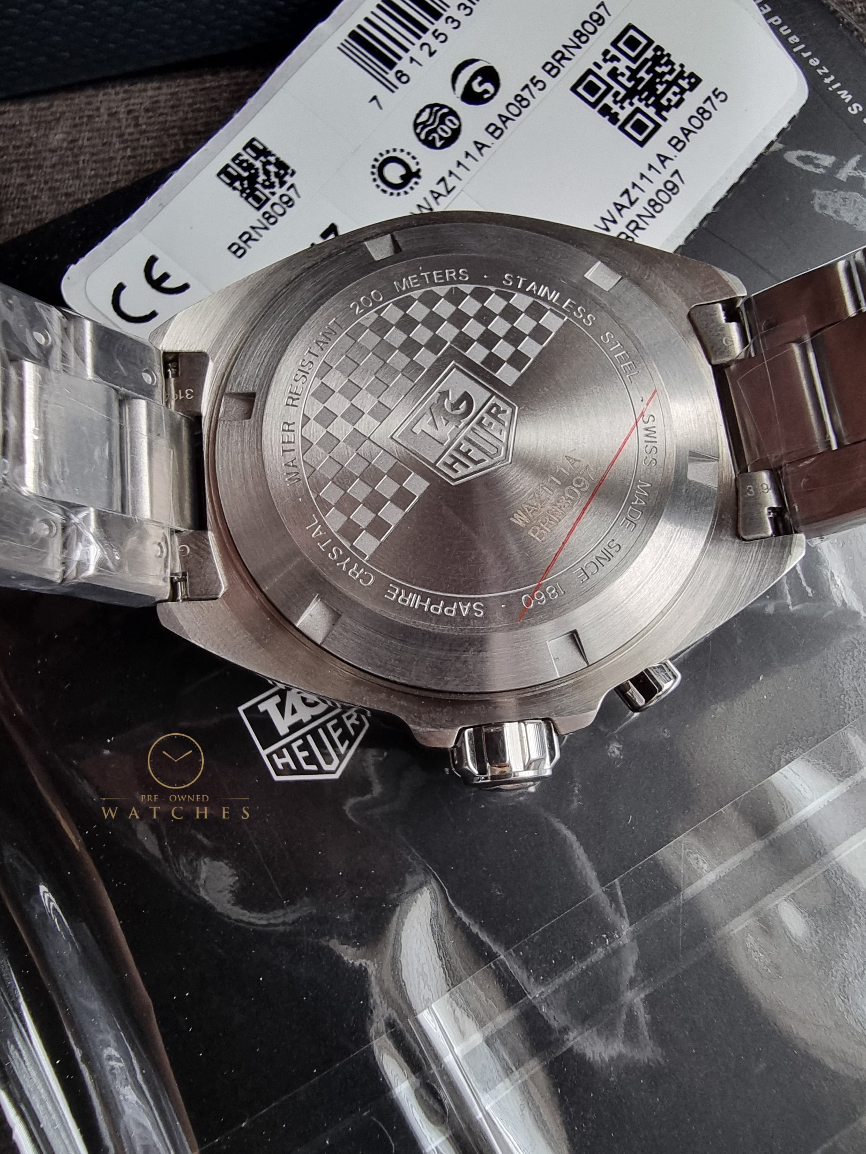 Tag Heuer Orologio Formula 1 41 mm Black Quartz Acciaio WAZ111A.BA0875