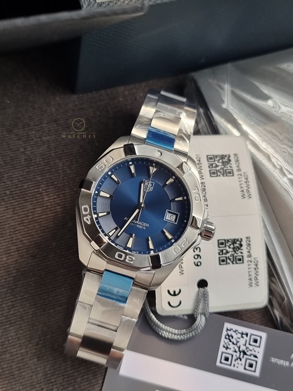 Tag Heuer
Aquaracer Quartz 40.5mm Men's Watch WAY1112.BA0928