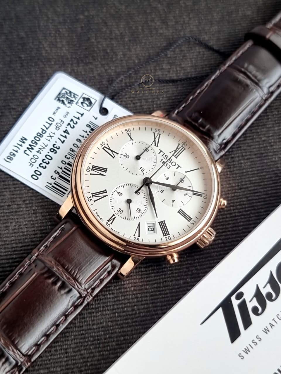 Tissot Tradition Classic Chronograph 42mm Men's Watch T063.617.36.037.00