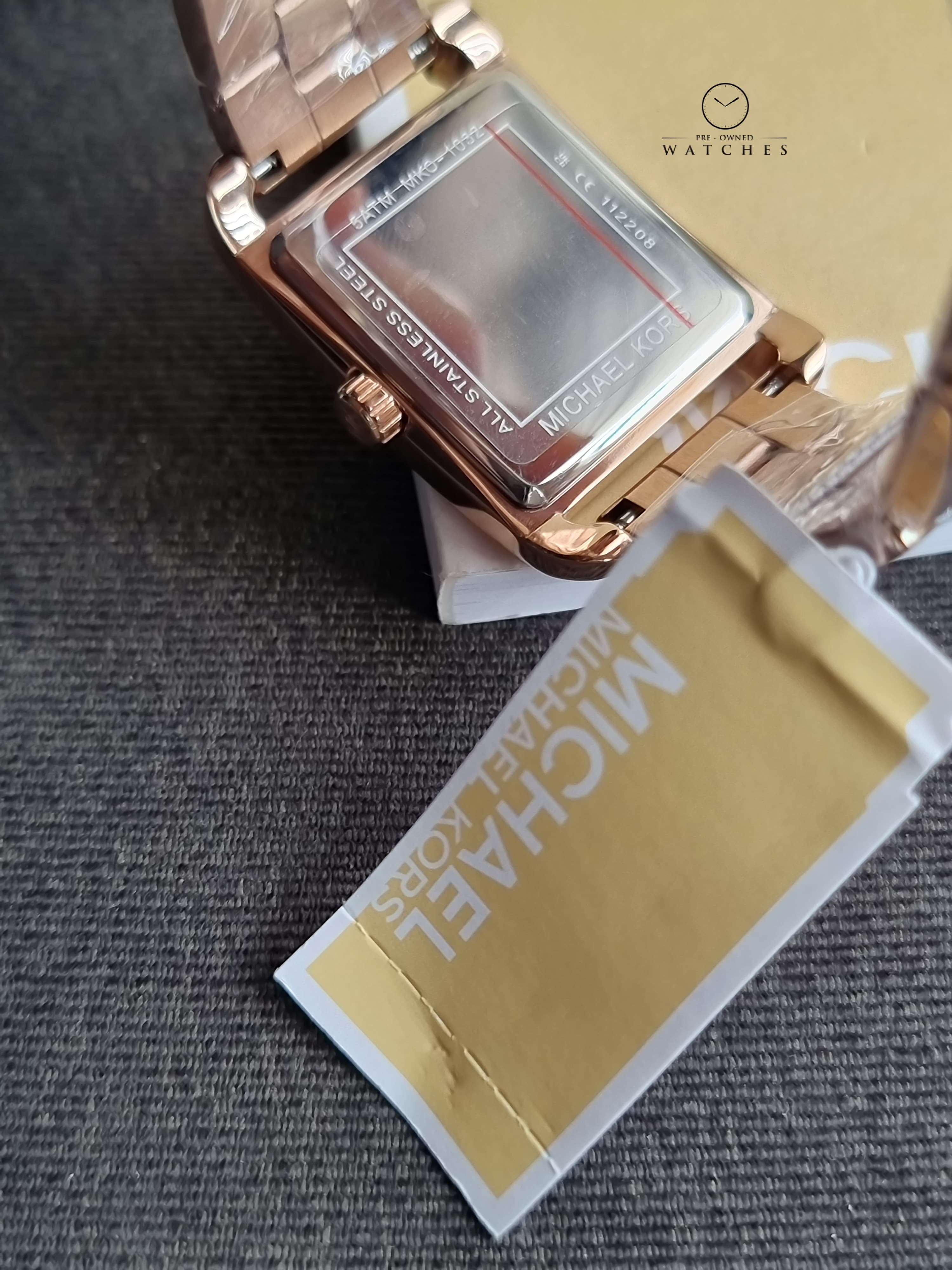 Michael Kors Essex Rose Gold Quartz Stainless Steel Watch MKO1032