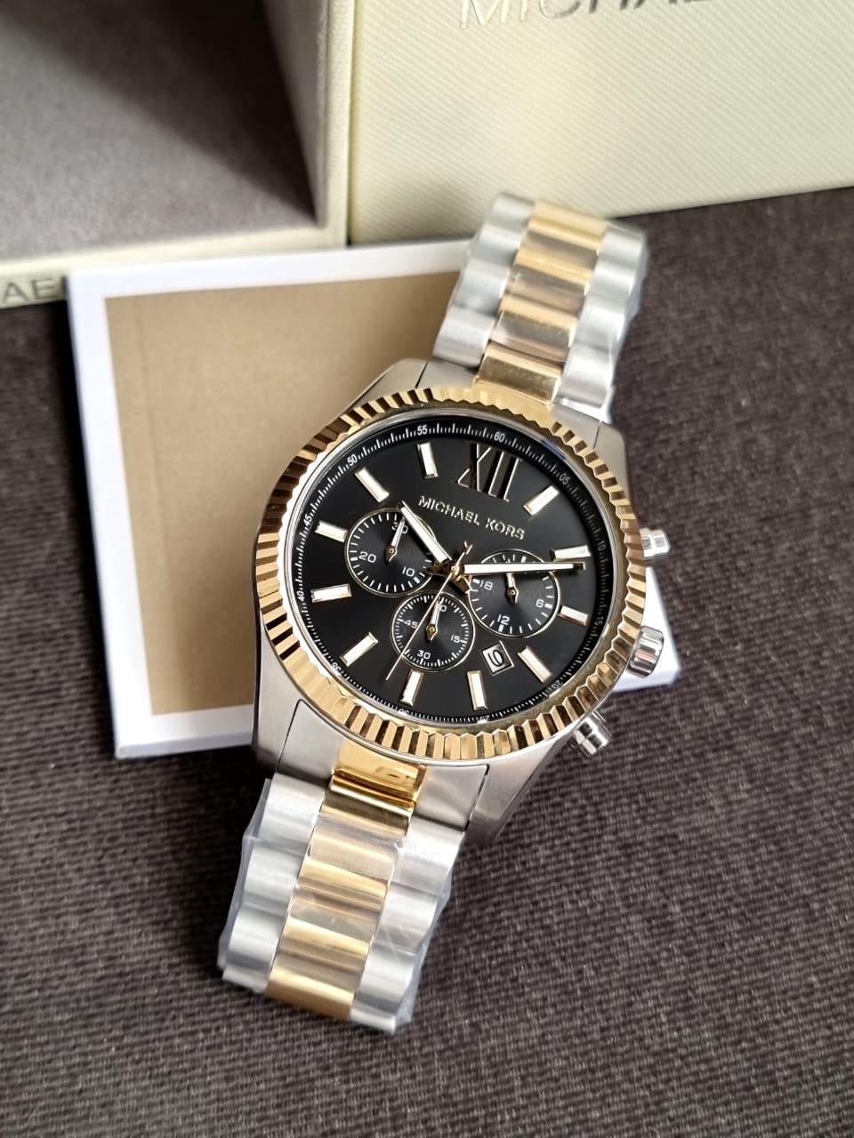 Michael Kors Lexington Multicolor Quartz Stainless Steel Watch MK9207 (WITHOUT TAG)