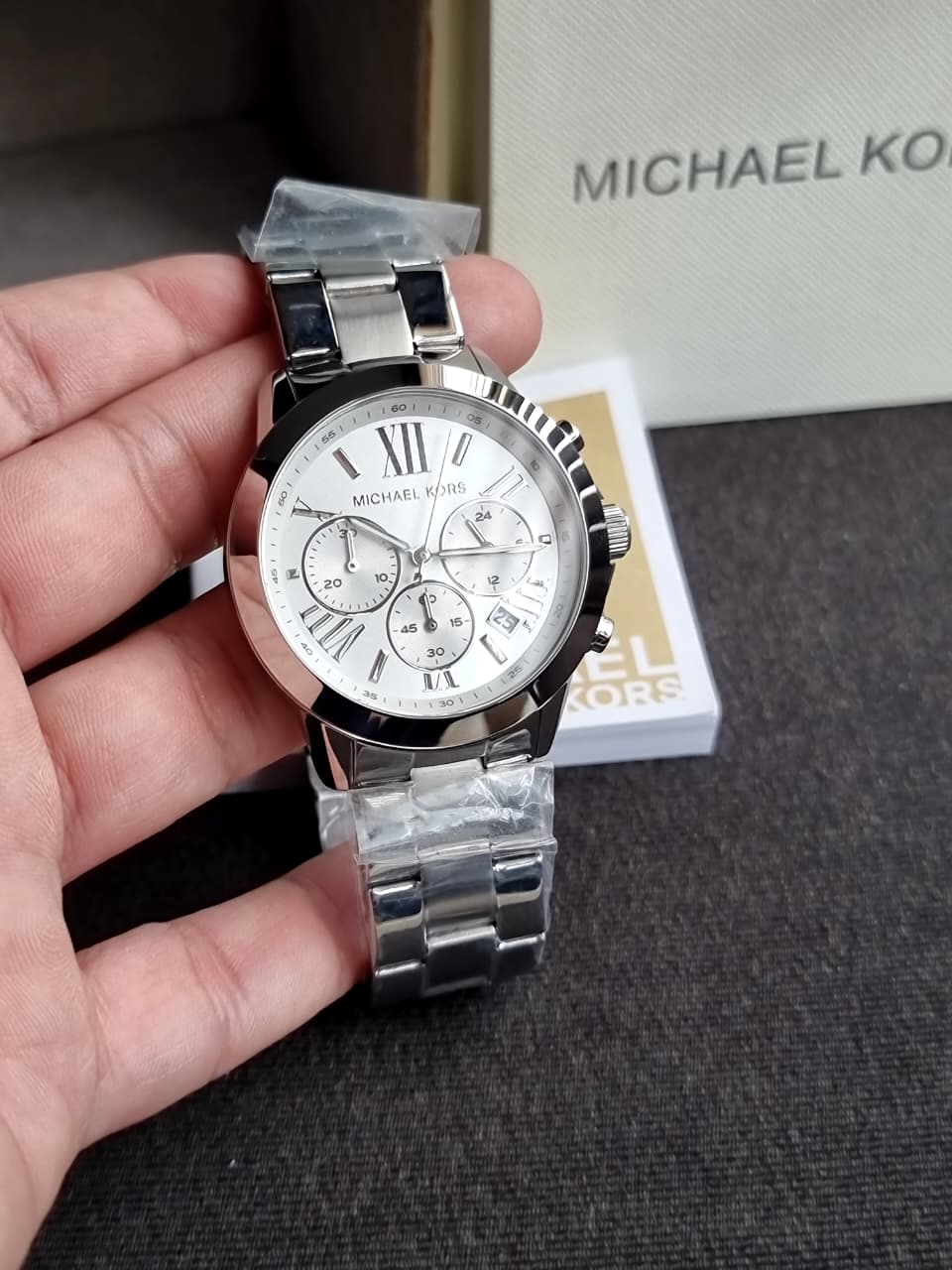 Michael Kors Brynn Silver Stainless Steel Women's Watch - MK6731