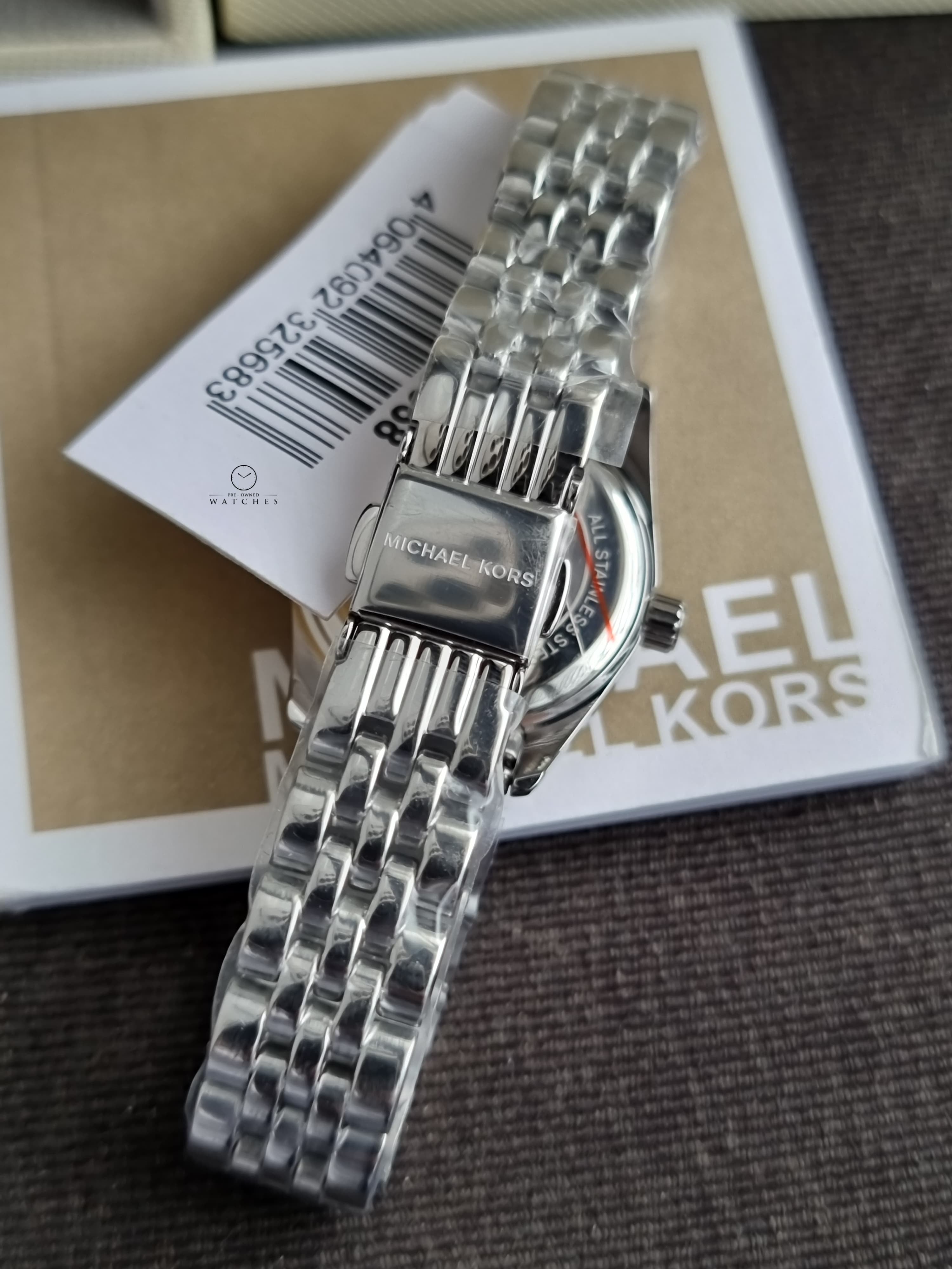 Michael Kors Lexington Silver 26mm Women’s Watch MK4968
