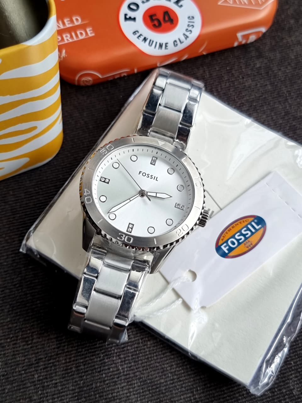 Fossil Dayle Women's Silver 38mm Stainless Steel Watch
BQ3885