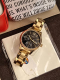 Fossil BQ3757 Rye Multifunction Gold-Tone Stainless Steel Watch