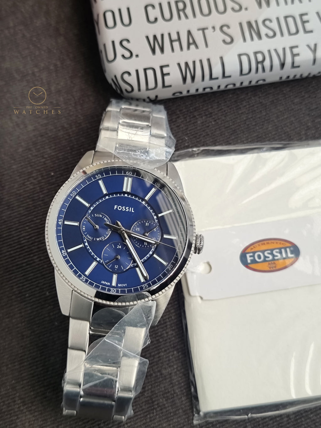 Fossil
Pearson Multifunction Quartz Blue Dial Men's Watch
FS6134