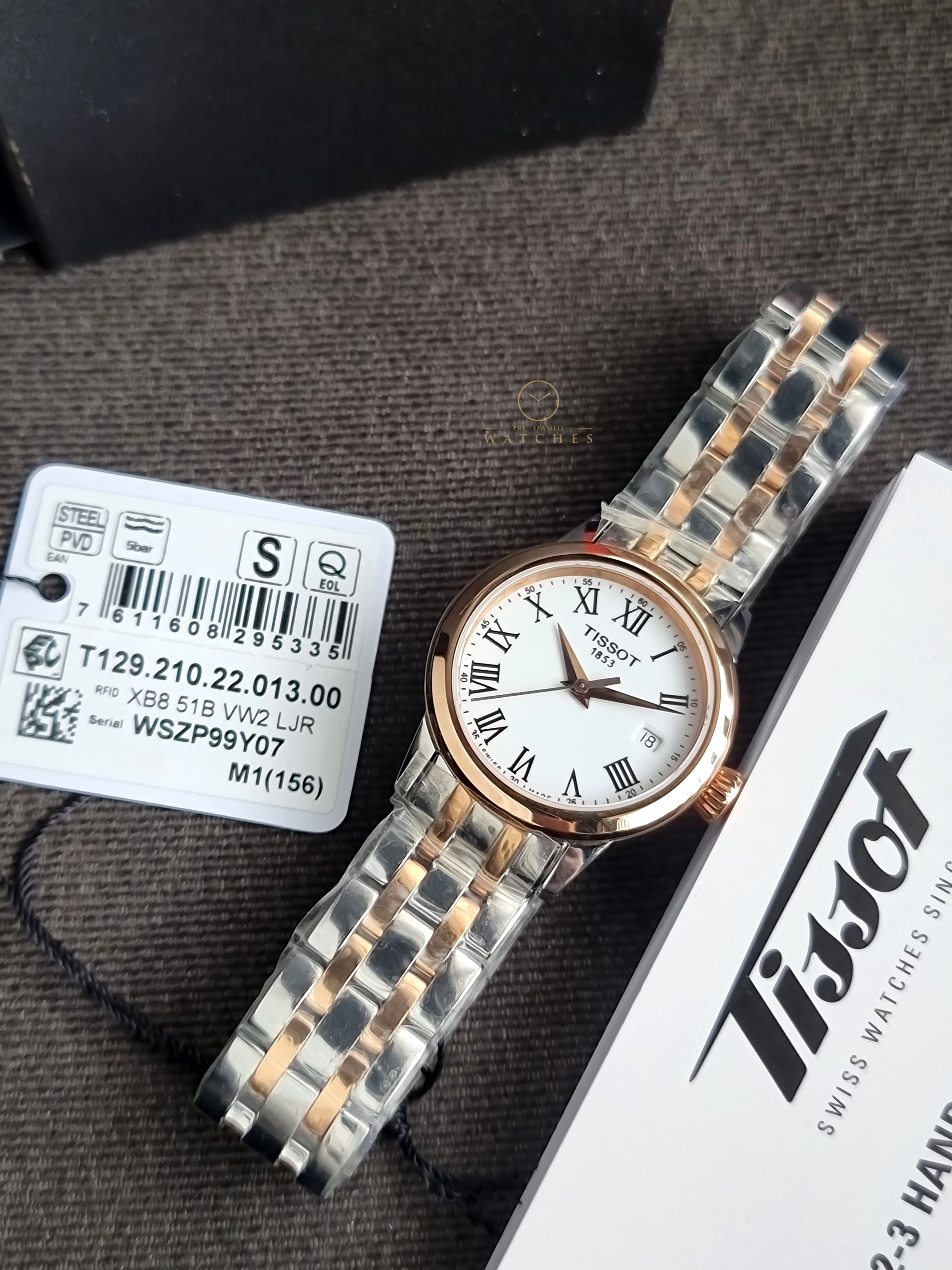 Tissot Classic Dream Stainless Steel Dress Women’s Watch 
T129.210.22.013.00