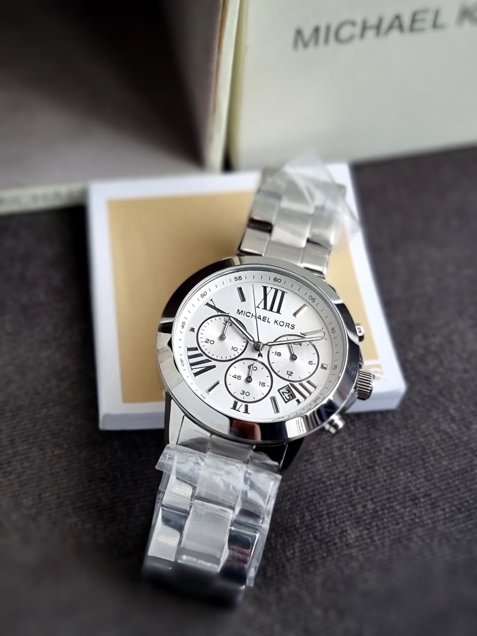 Michael Kors Brynn Silver Stainless Steel Women's Watch - MK6731