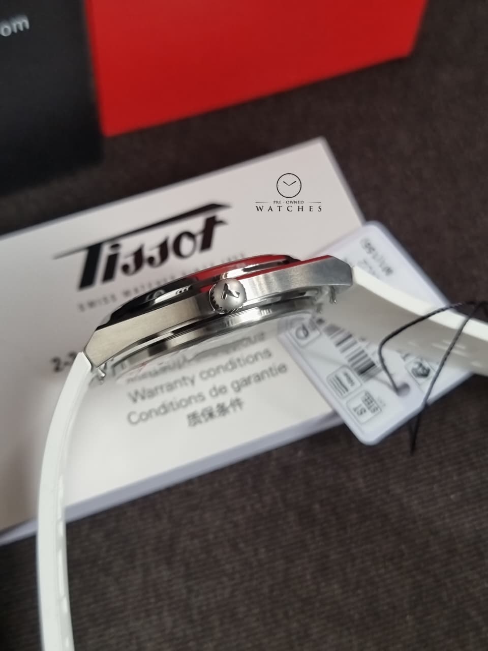 Tissot 
PRX Quartz White Dial Men's Watch
T137.410.17.011.00