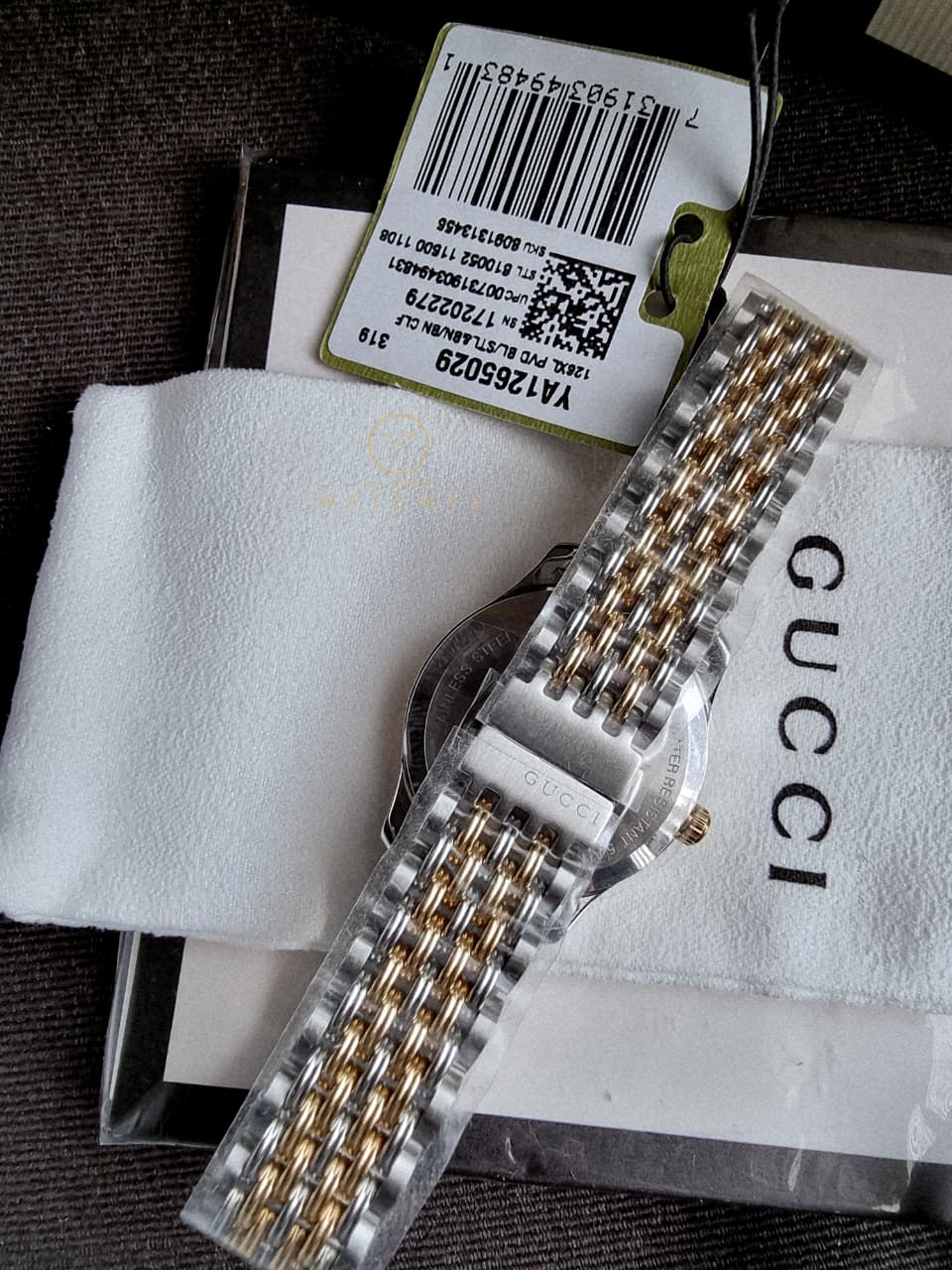 Gucci
G-Timeless Quartz Blue Dial Ladies Watch
YA1265029