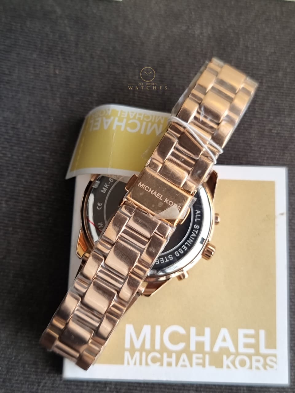 Michael Kors Women’s Quartz Rose Gold Stainless Steel Rose Gold Dial 40mm Watch MK6521