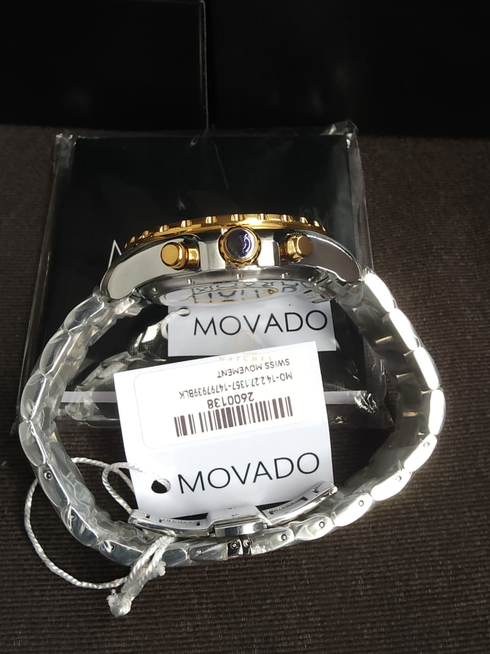 Movado
Series 800 Chronograph Black Dial Two-Tone Men's Watch
2600138