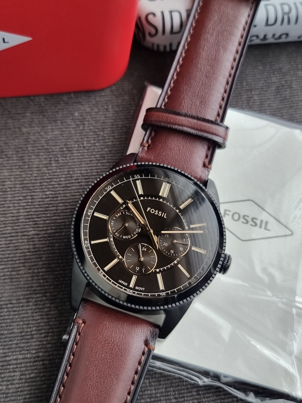 Fossil Men's Pearson 42mm Multifunction Stainless Steel Watch- FS6138