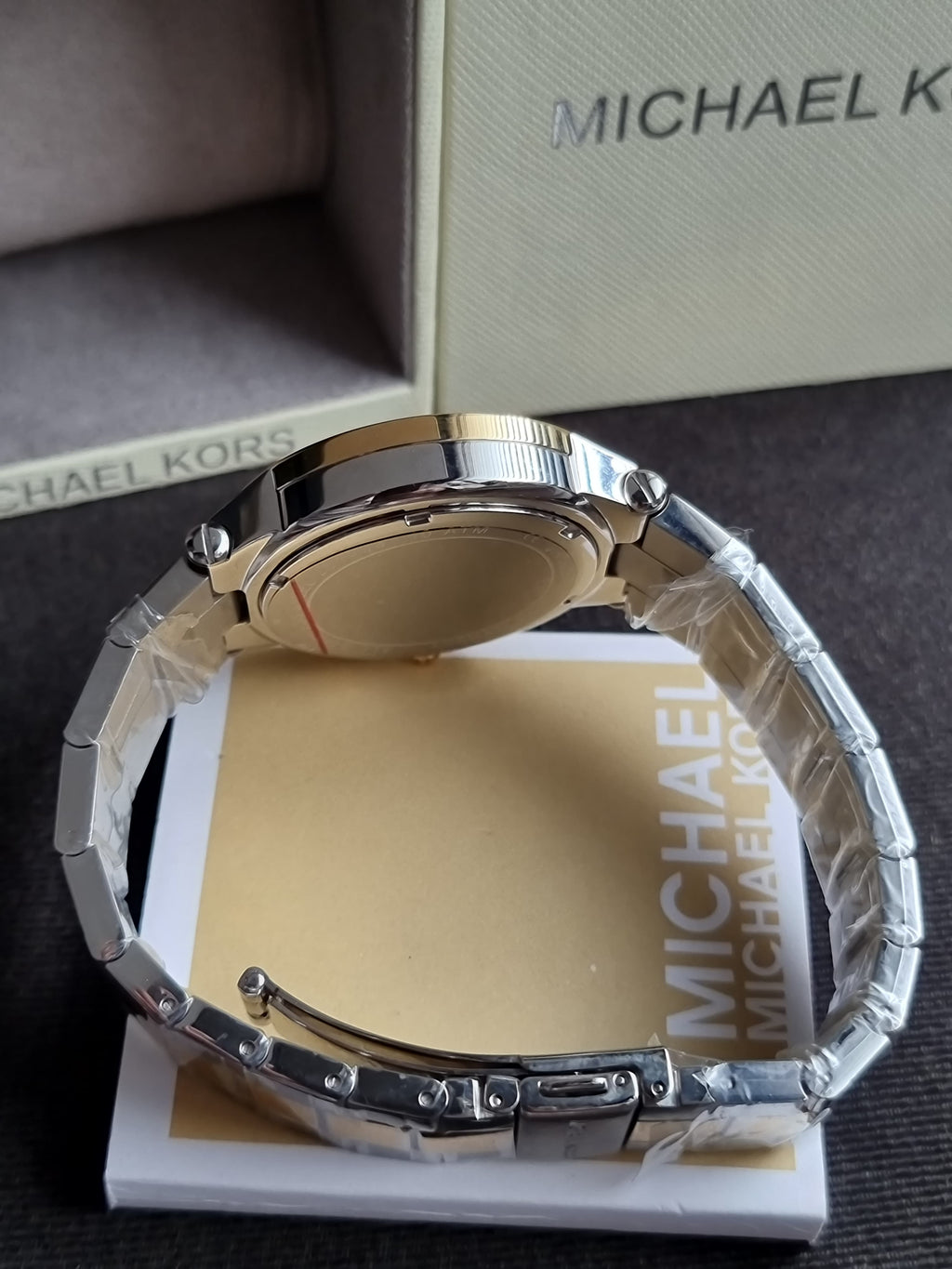 Michael Kors Mens Quartz Watch, Chronograph Display and Stainless Steel Strap MK5934
