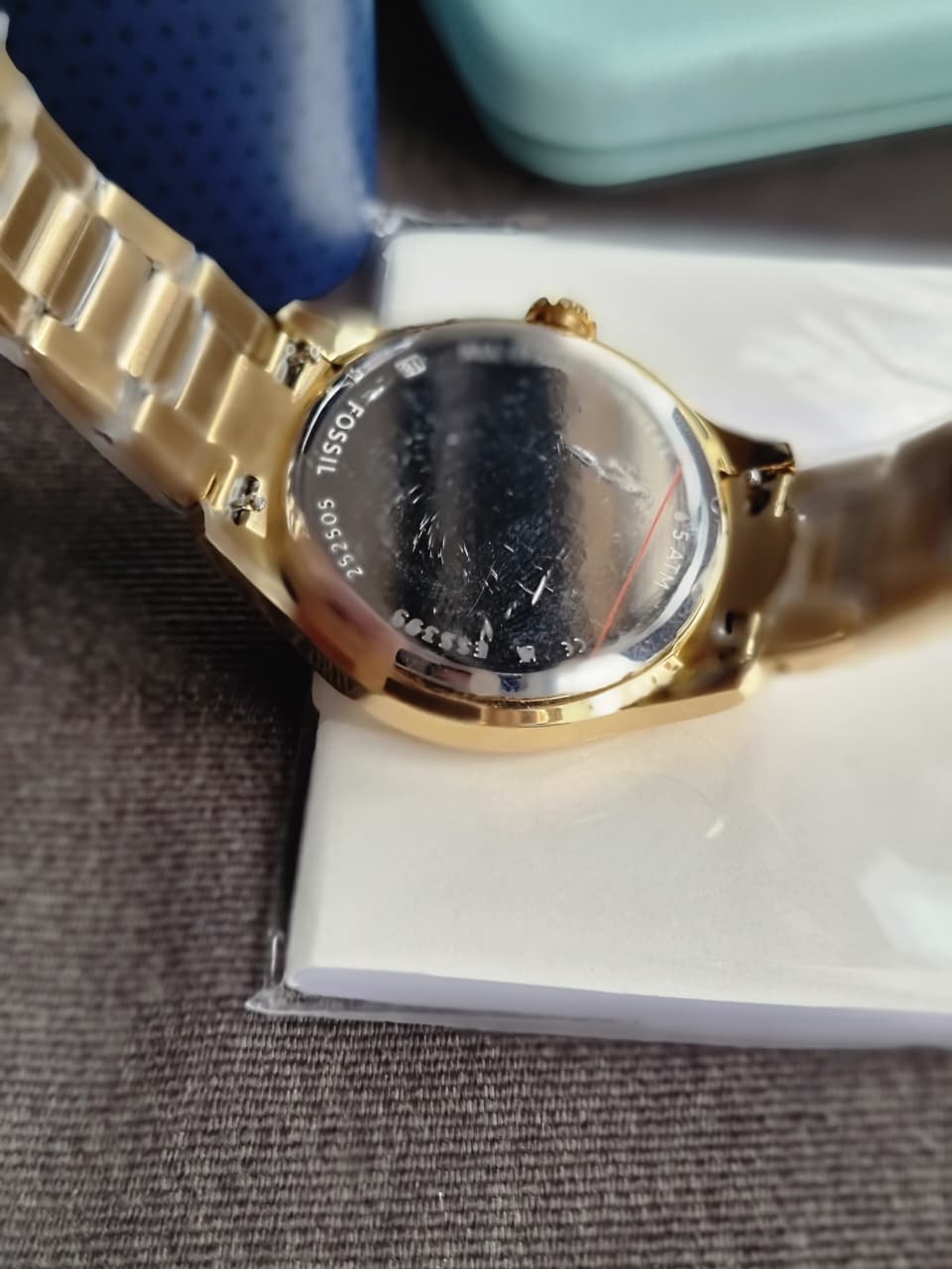 Fossil Gilmore Gold 38mm Quartz Women's Watch ES5395