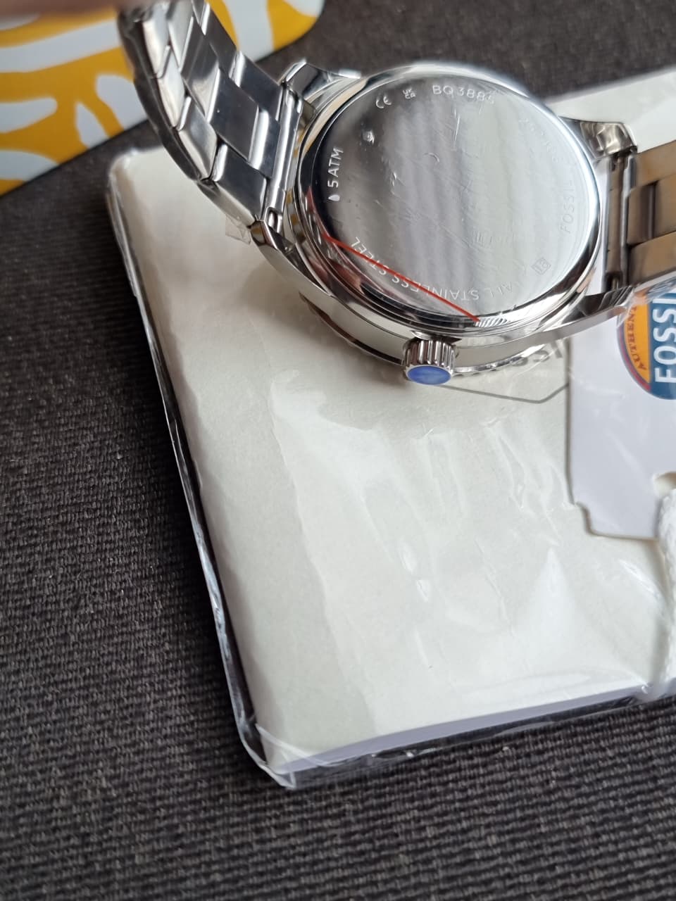 Fossil Dayle Women's Silver 38mm Stainless Steel Watch
BQ3885
